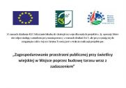 Miniaturka artykułu Zagospodarowanie przestrzeni publicznej przy świetlicy wiejskiej w Wojsce poprzez budowę tarasu wraz z zadaszeniem