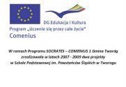Miniaturka artykułu Program SOCRATES – COMENIUS 1