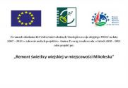 Miniaturka artykułu Remont świetlicy wiejskiej w miejscowości Mikołeska