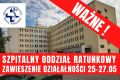 Miniaturka artykułu Zawieszenie Szpitalnego Oddziału Ratunkowego