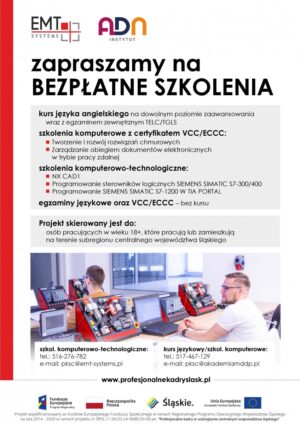 Miniaturka artykułu „Profesjonalne kadry…” – bezpłatne szkolenia komputerowe