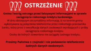 Miniaturka artykułu Ostrzeżenie