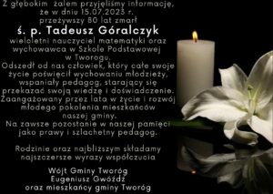 Miniaturka artykułu Z głębokim smutkiem informujemy…