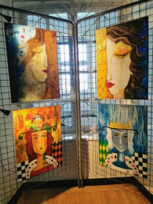 Miniaturka artykułu COV/ART wystawa prac lokalnych artystów