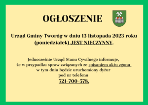 Miniaturka artykułu 13 Listopada – Nieczynne