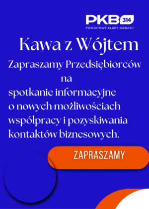 Miniaturka artykułu Spotkanie informacyjne – Kawa z Wójtem i PKB314