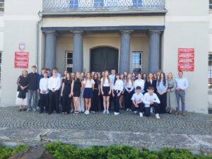 Miniaturka artykułu Spotkanie z uczniami klas ósmych