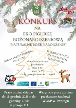 Miniaturka artykułu Konkurs na EKO FIGURKĘ BOŻONARODZENIOWĄ rozstrzygnięty!