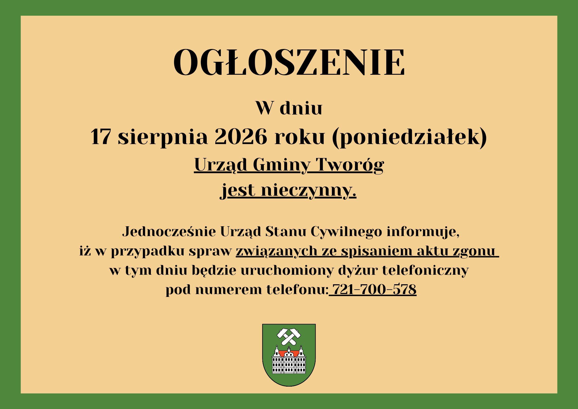 Baner Informacja